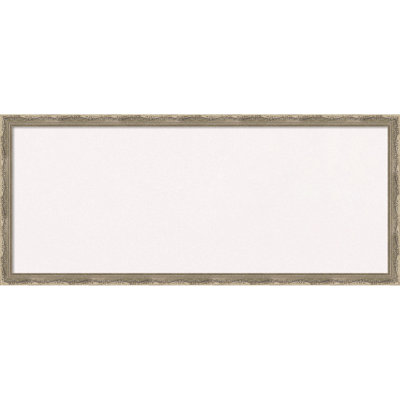 Tableau blanc avec cadre en bois Mila, panneau d'affichage en liège blanc, tableau d'organisation, tableau d'affichage
