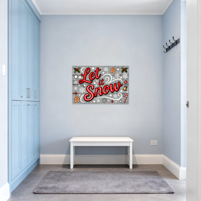 Motif de Noël «Let It Snow Christmas»