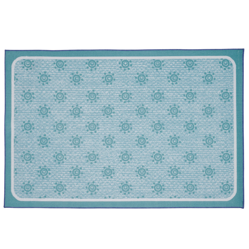 Tapis rectangulaire en nylon touffeté à la machine, Rectangle 3 pi x 4 pi 6 po