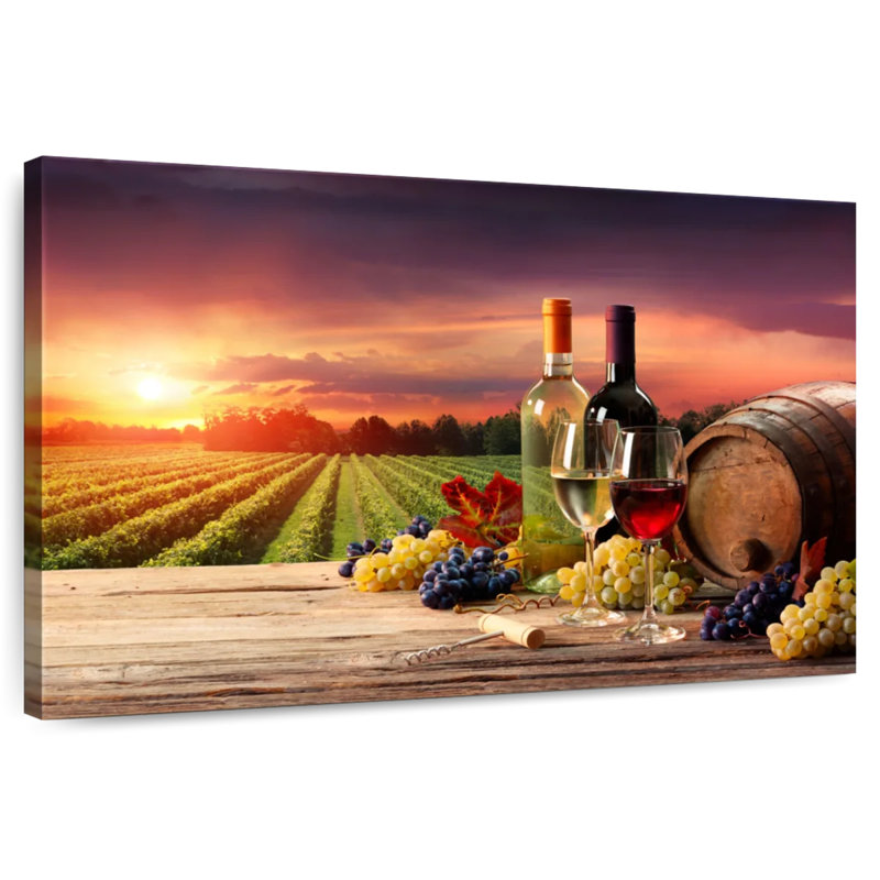 Yarlin Wine Vineyard Vista, H 32 po x l 48 po