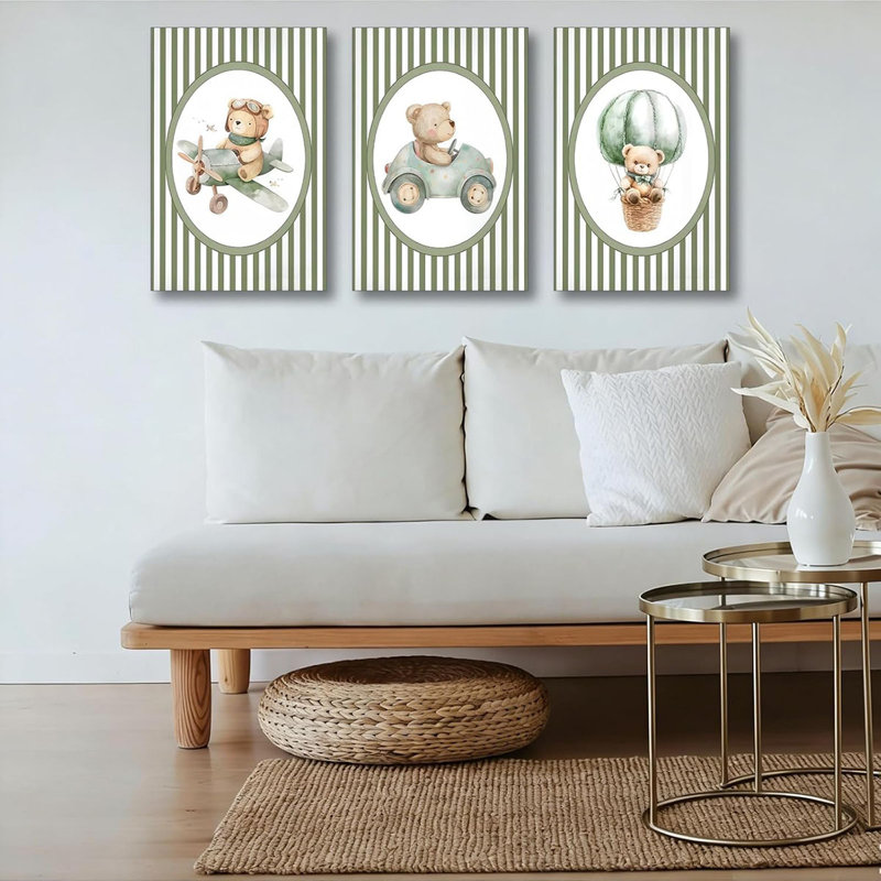 3 Piece Wrapped Canvas Print