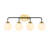 Claudio Contemporary Transitional Iron/Glass LED Vanity Light-44772488-119338795-44772490