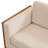 Scandinavian Modern 79" Cotton Blend Sofa-966998807