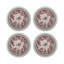 Glass Beads Round Beaded Placemats