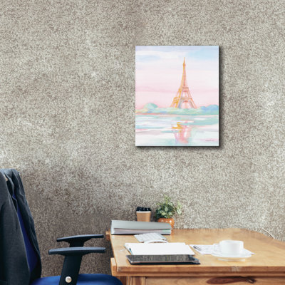  «Pastel Paris 5 C» par Danhui Nai, art mural sur toile