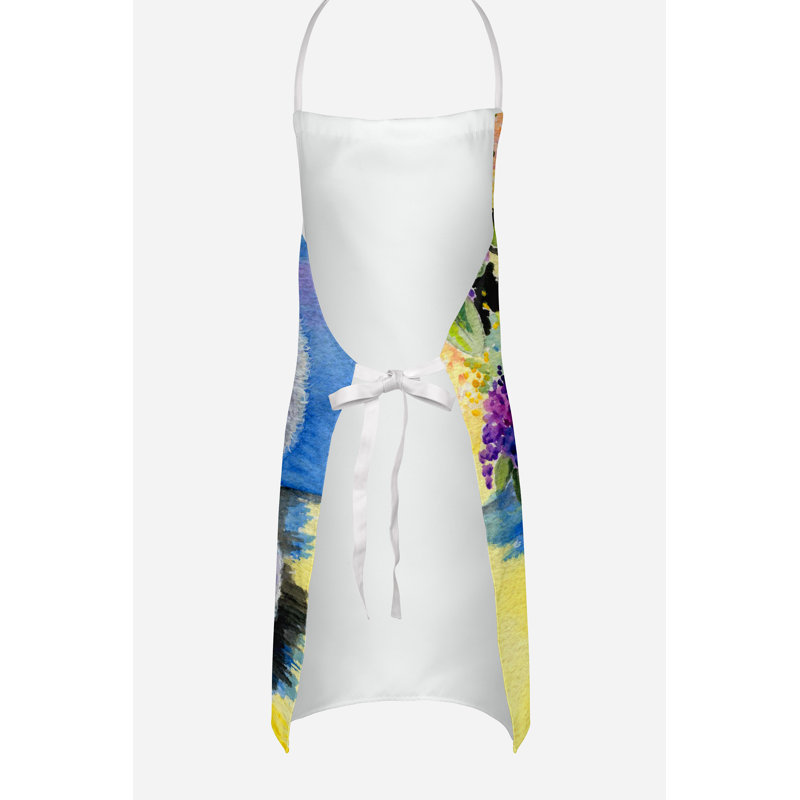 No Pattern Bib Apron