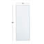 Wooden wall mirror with slim, minimalist frame-413346692-413346713