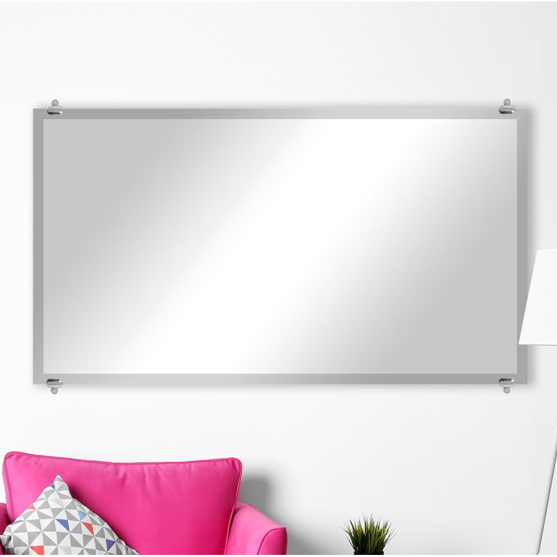 Miroir biseauté sans cadre Mansell, H 36 po x l 64 po