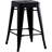 Set Of 2 Metal Bar Stools With 4 Legs-1662824738