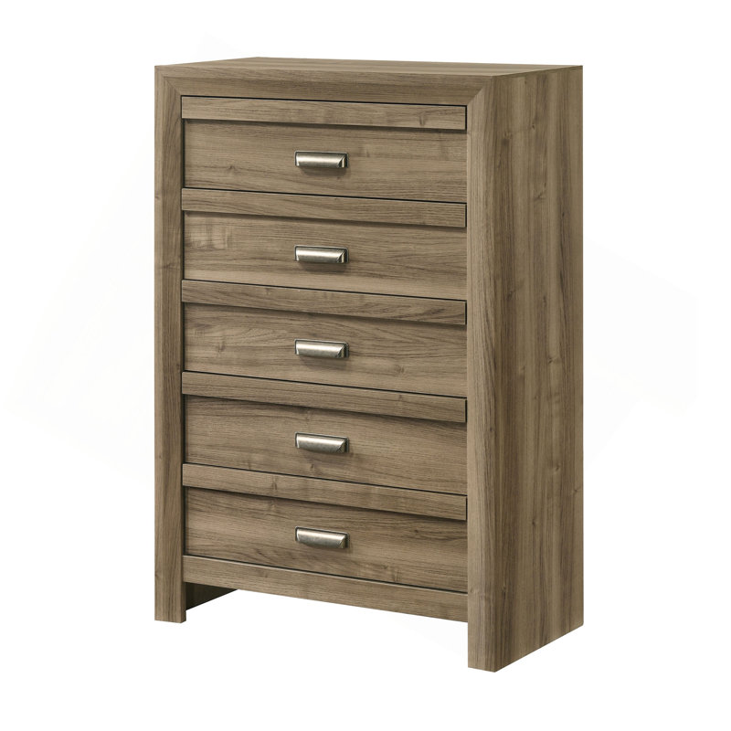 Commode et commode en bois 1pc, Marron clair