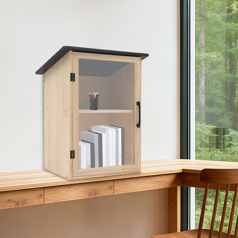 Wooden Library Book Box