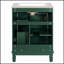 Meuble-lavabo de 24 pouces avec lavabo en céramique, design compact, 2 tiroirs et tablette réglable pour un décor moderne et traditionnel-1826980684