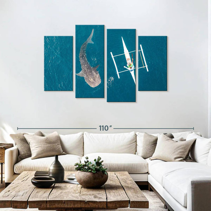 Brampt Oslob Whale Shark, 48" H x 75" W