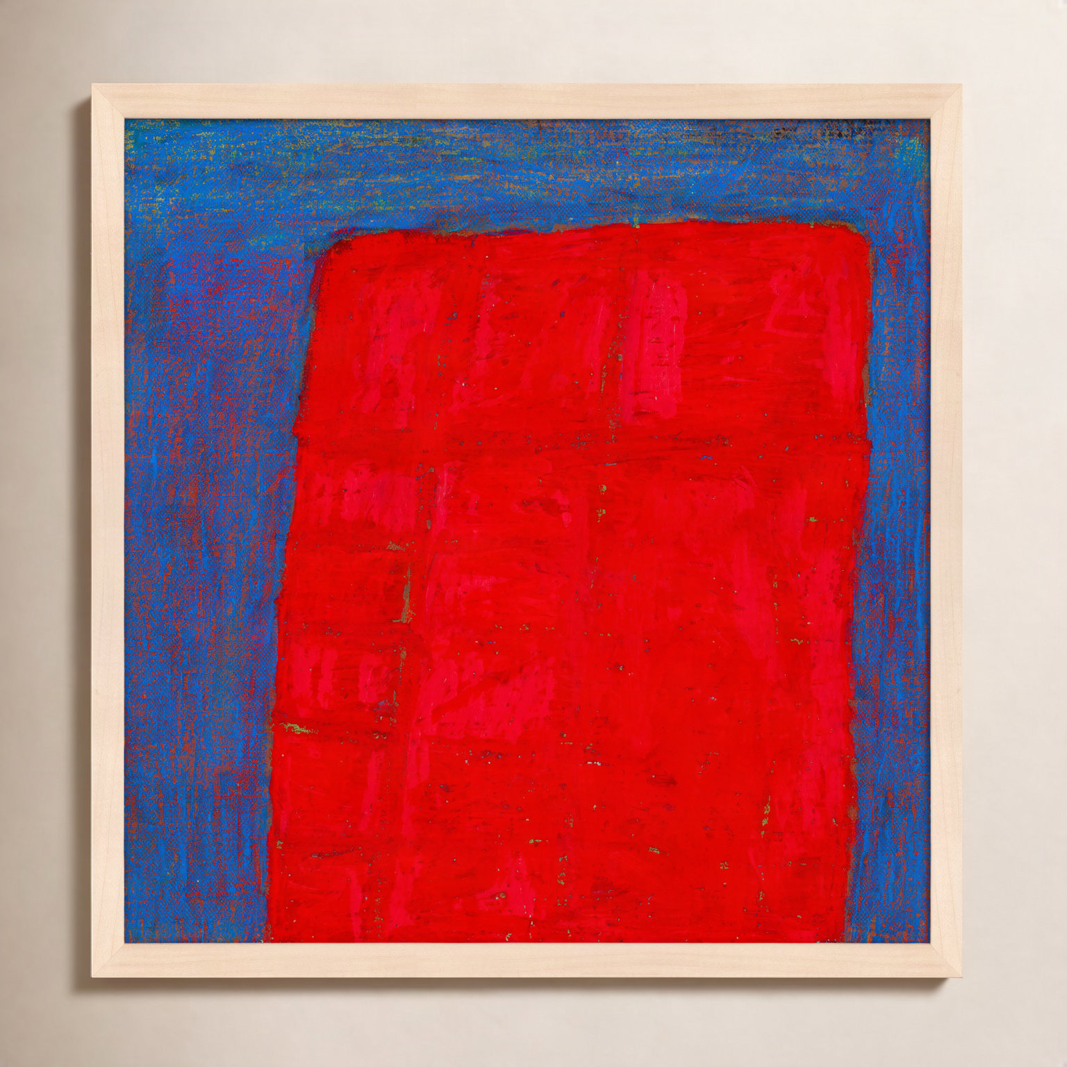 Drian "Beacon" Print by Stephanie Dennis, 24" H x 24" W  x 1.25" D, Maple