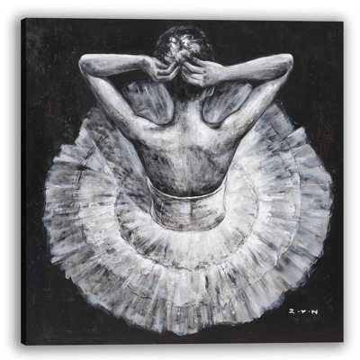 " Ballerina's Ethereal Elegance "