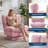 Swivel Accent Chair, 360° Comfy Modern Sofa Chair with Oversize Base, 20.8'' Extended Seat with Cozy Cotton Filling-695912061