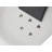 70.9'' x 35.4'' Whirlpool Bathtub with Faucet
