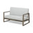 BELGIAN LOVESEAT  COFFEE TABLE