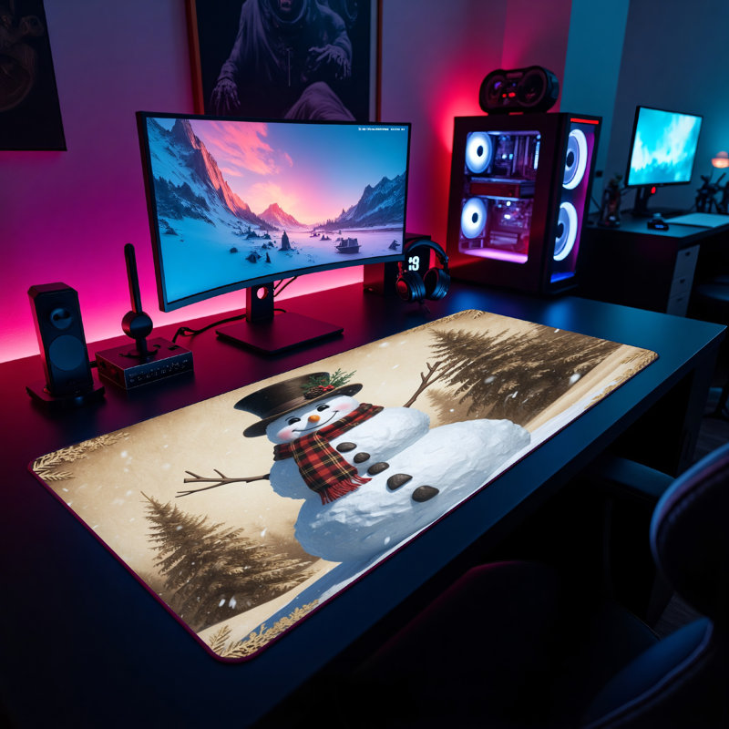 Polyester Desk Pad, 23.6x13.8