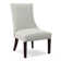 Chaise d'appoint rembourrée Tuxedo