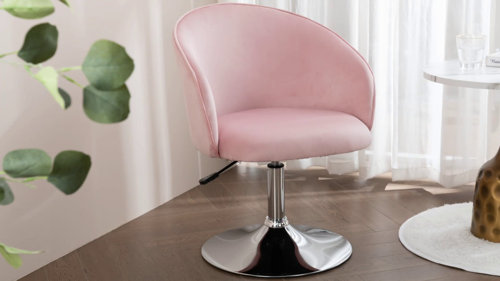 Isabelle & Max™ Mariario Hello Kitty Kawaii Swivel Vanity Chair