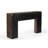 Wood Strips Console Table Natural H 35.5" & L 59" - Natural