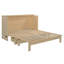 Lit escamotable avec grands tiroirs Maryanna, doré (ANCIEN SKU: N708S00010)-1379224082
