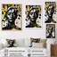 Gold Transcending Female Portrait II - Print on Canvas-294985307-294985306