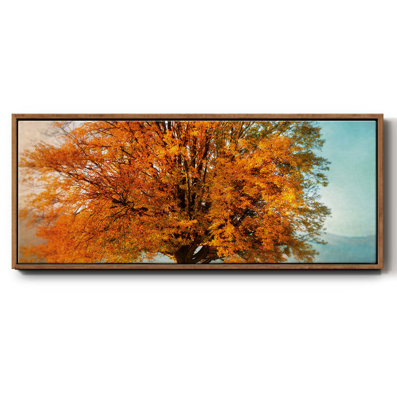 Autumn's Passion - Toile encadrée, H 8 po x l 20 po