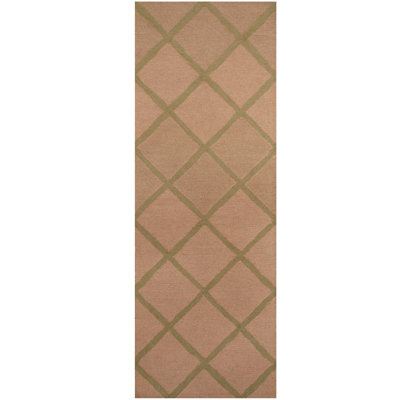 Tapis beige / vert