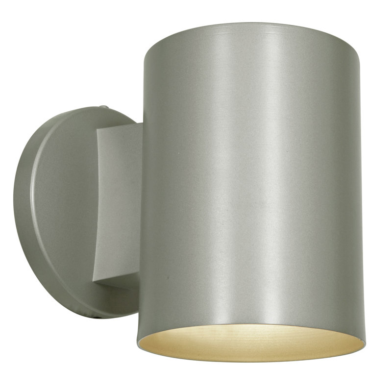 Anjalie - 1-Light Wet Location Wallwasher - Incandescent - PAR-30, Satin Nickel