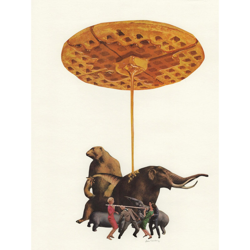 «Project Blue Book, Case Dossier 542» par Lisa Eisenbrey - impression, H 21,25 po x l 17,25 po, Papier avec cadre noir