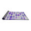 Tapis décoratif mauve géométrique-193286860