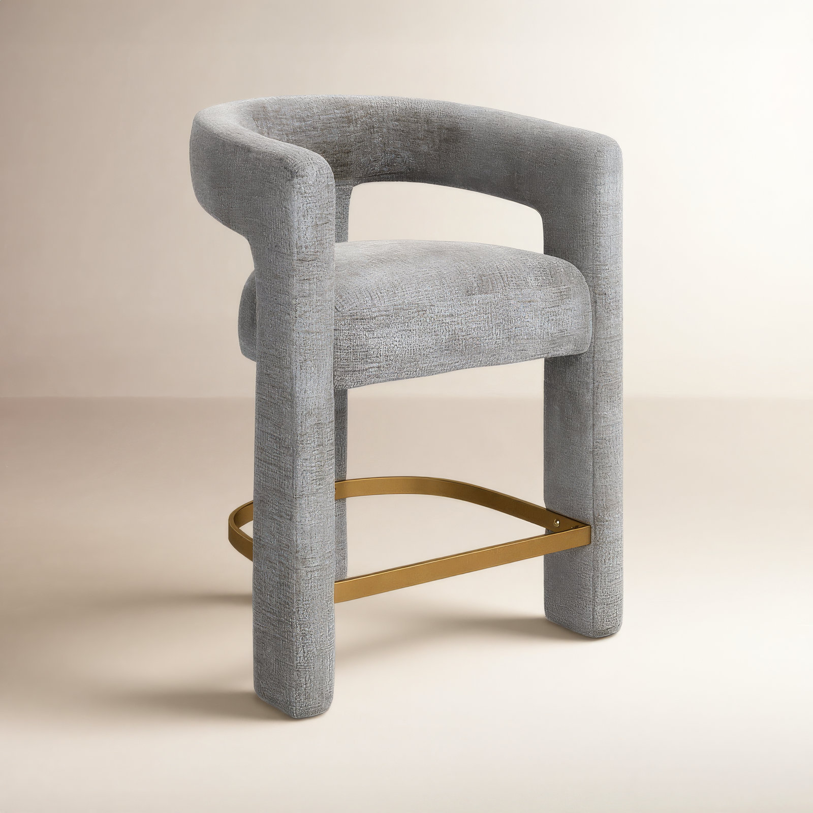 Darlington 25" Bar Stool, Gwen Gray Microsuede