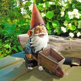 Design Toscano Wheelbarrow Willie Garden Gnome Statue & Reviews | Wayfair