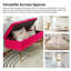 Banc de rangement rembourré en velours Kajana-1706549177
