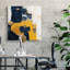 «Navy & Gold II», reproduction sur toile tendue-2093067499