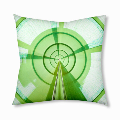 Abstract Reversible Throw Pillow