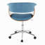 Chaise de bureau moderne Mid-Century