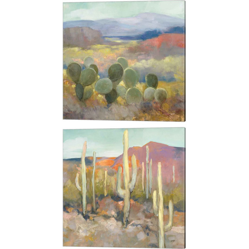 «High Desert» par Julia Purinton, art sur toile (ensemble de 2)