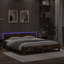 17 Stories Bed Frame With Headboard And LED -101519305-73357603