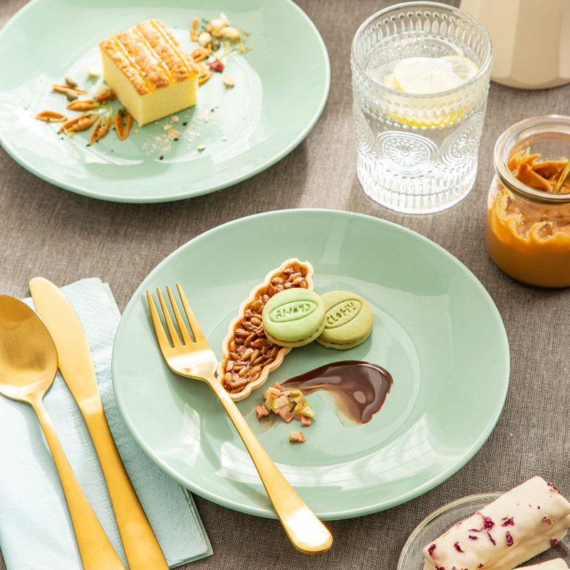  Salad or Dessert Plate, Blue Green