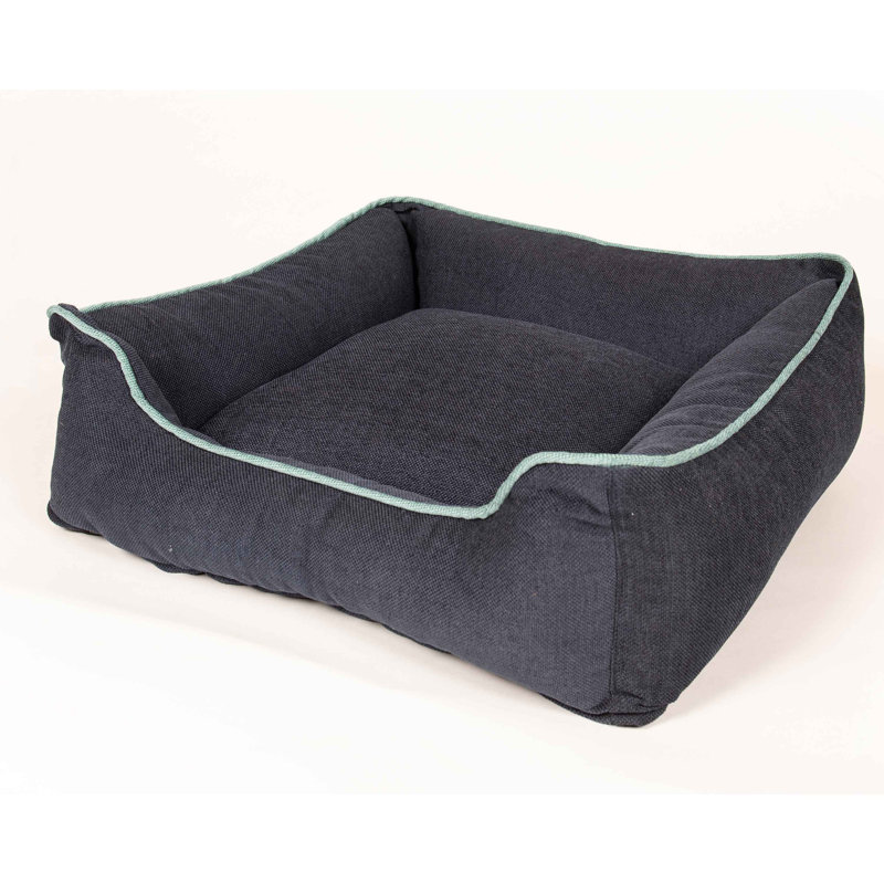 Petit lit pour chien en chenille Repelz-It DGS Pet Products gris / bleu 22 po x 20 po x 7,9 po, H 7,9 po x l 24 po x P 26 po