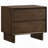 Hemlock Warm Brown 2-Drawer Nightstand Bedside Table