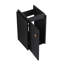 Meuble-lavabo avec lavabo 12 po pour petite salle de bain, meuble-lavabo avec porte à fermeture douce, petit meuble-lavabo avec lavabo