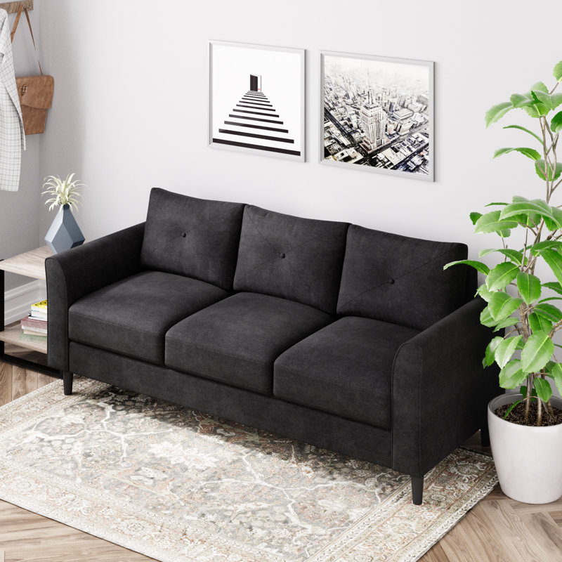 75.79'' Flared Arm Sofa