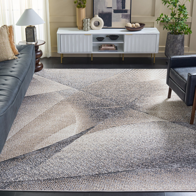 Hanka Performance Abstract Rug, Rectangle 8' x 10'