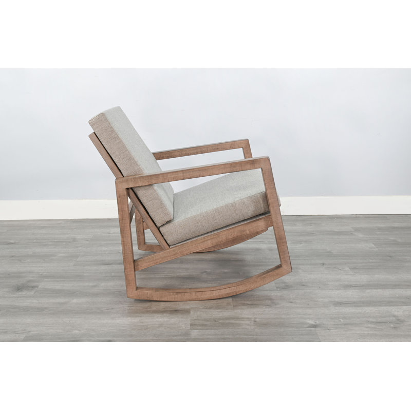  Morgan Modern Wood Rocker