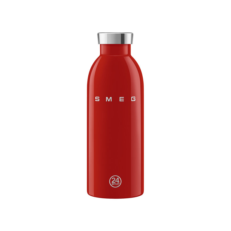 Smeg X 24 bouteilles Clima 500 ml, Rouge
