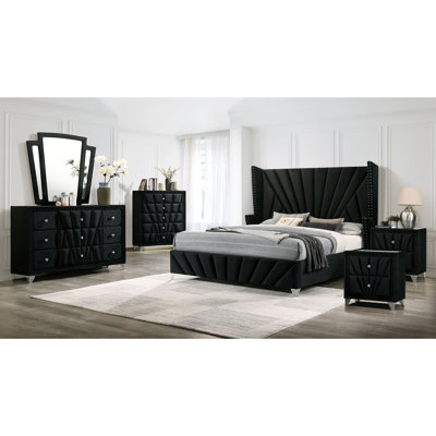 Tennessee California Upholstered 6-Piece Bedroom Set
